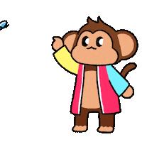 Butterfly Wonder Sticker by Chimpers