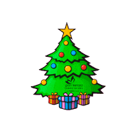 Christmas Tree Sticker by Gran Terraza Lomas Verdes