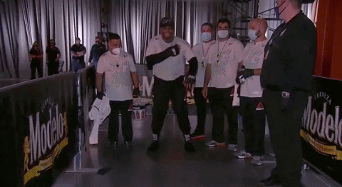 Entering Daniel Cormier GIF by UFC