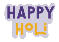 Happy Holi Sticker