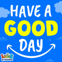 Good Day Smile GIF by Lucas and Friends by RV AppStudios