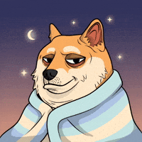 Sleepy Shiba Inu GIF by Doge Pound
