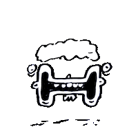 animation jumping Sticker
