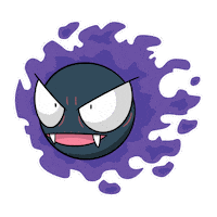 Gen 1 Ghost Sticker by Pokémon