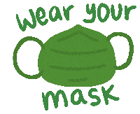 Mask Health Sticker by Demic