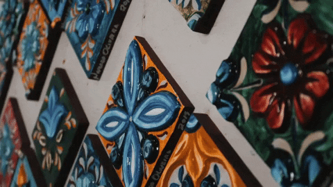 itsinacios giphygifmaker xilogravura sao cristovao azulejos decorados GIF