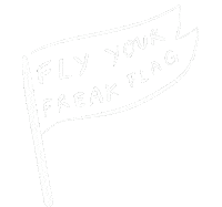 Flag Be Yourself Sticker