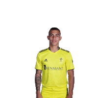 Randall Leal Mic Drop Sticker by Nashville SC
