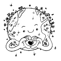 Savethehumans climatechange climate action save the planet green energy Sticker