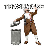 Trash Bad Take Sticker
