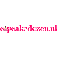 Cupcakedozen logo cupcakedozen cupcakedozennl rozelogo Sticker
