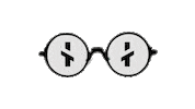 glitch nerd Sticker by Inbot Ambassador