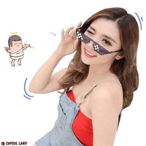 capsulbuddy angelcapsul Sticker by Capsul Land