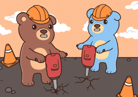 Working Teddy Bear GIF by BEARISH