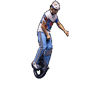 Unicycle Sticker by Ringling Bros. and Barnum & Bailey