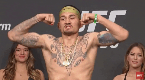weigh in max holloway GIF by UFC