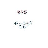 Nyc Sticker by Shapely