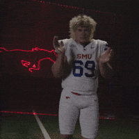 College Football Celebration GIF by SMU Football