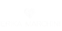 MaisonErikaMarchini love heart logo white Sticker