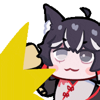 GhonzaloPls anime chibi vtuber kitsune Sticker