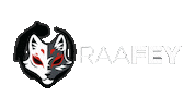Fox Mask Sticker by Raafey