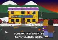scared fear GIF by South Park 