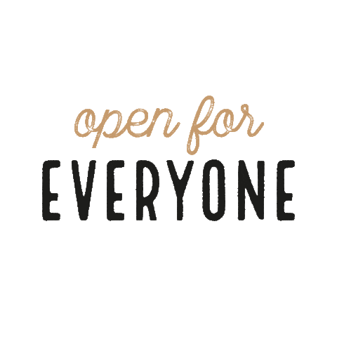 Open Sticker by alterschlachthof