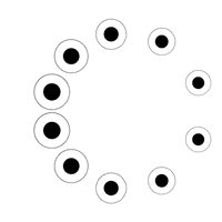 black and white love GIF by Angular Geometry