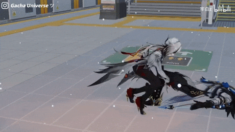 Arlecchino Smash GIF