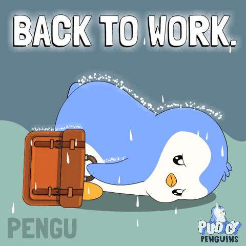 Working 9 To 5 GIF by Pudgy Penguins