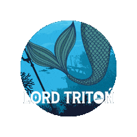 Ocean King Sticker by Cancun Sailing