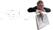 Its Friday Sticker by Travis