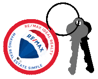remaxidealrealty real estate realtor key remax Sticker