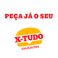 xtudosanduiches 40anos xtudo soclassico Sticker