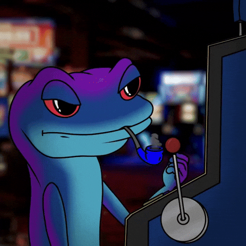 Casino Smoking GIF by snek
