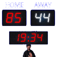 44 Away Sticker
