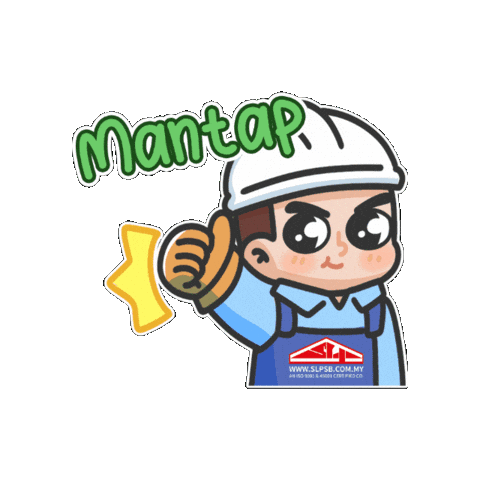 Mantap Sticker by peeyong