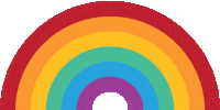 Rainbow Pride Sticker by Lily's Kitchen