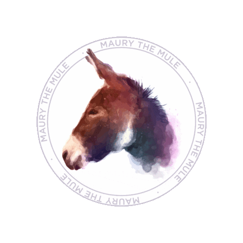 Maurythemule Sticker by Maury Alliance