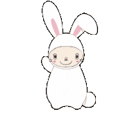 うさぎ Sticker by Try Am Sankakuya Co., Ltd