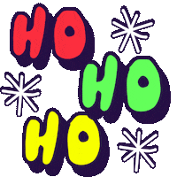 Santa Claus Christmas Sticker