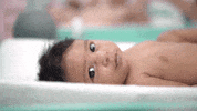 debabyspa baby massage float relaxed GIF