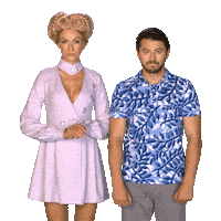 top model couple Sticker by Novy Channel