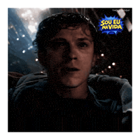 Surprised Tom Holland Sticker by Sou Eu Na Vida