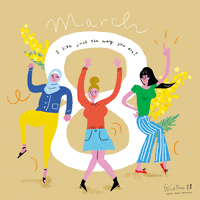 windpress71 dance fun women march GIF