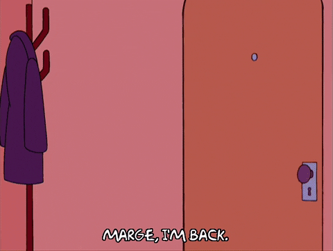 happy homer simpson GIF