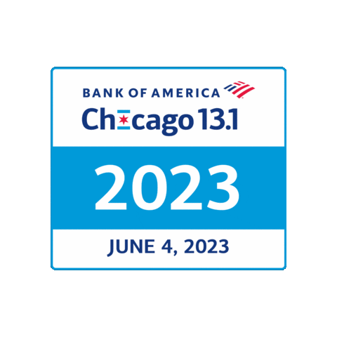 Bank Of America Sticker by Chicago Marathon