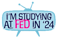 FedUni federation university feduni study federation university 2024 feduni24 Sticker