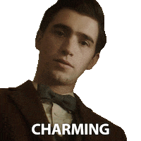 Neil Gaiman Charming Sticker by NETFLIX