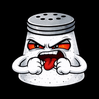 Salt Shaker Scream GIF by SALT